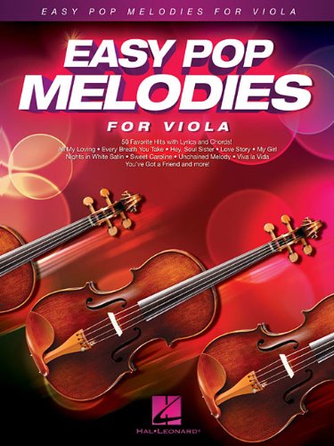 Algopix Similar Product 4 - Easy Pop Melodies: for Viola