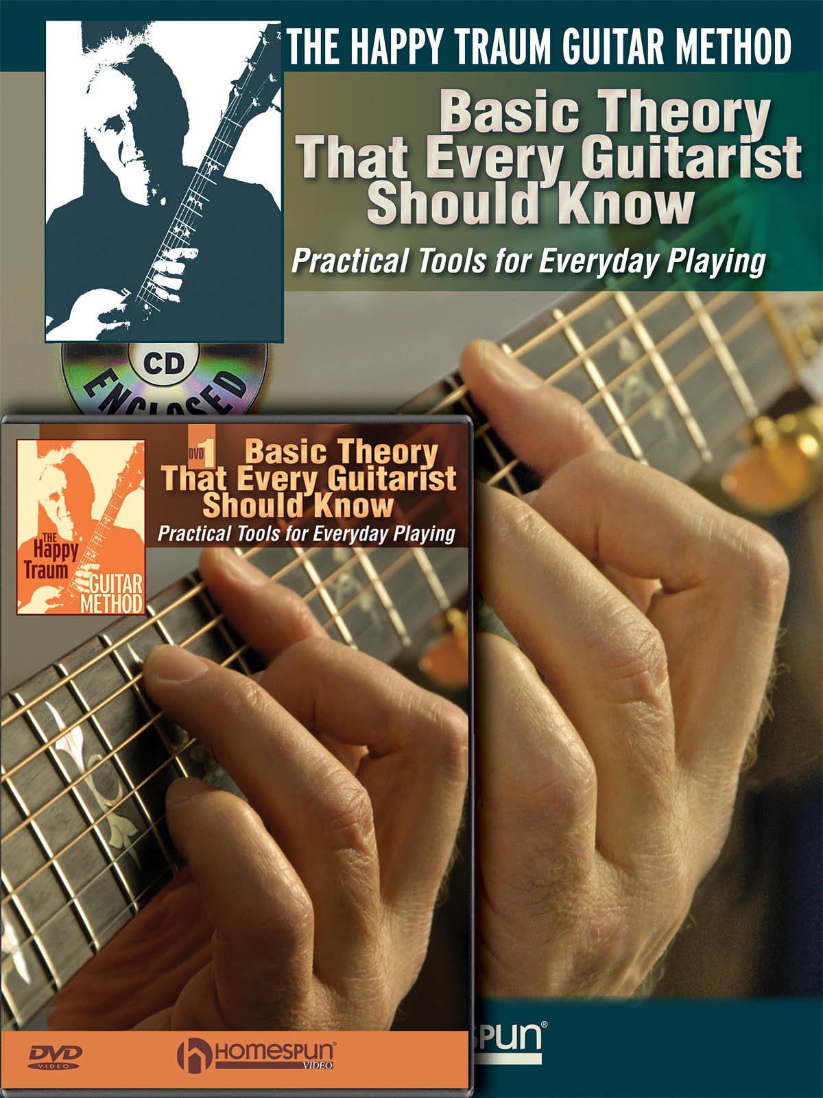 Algopix Similar Product 12 - The Happy Traum Guitar Method Basic