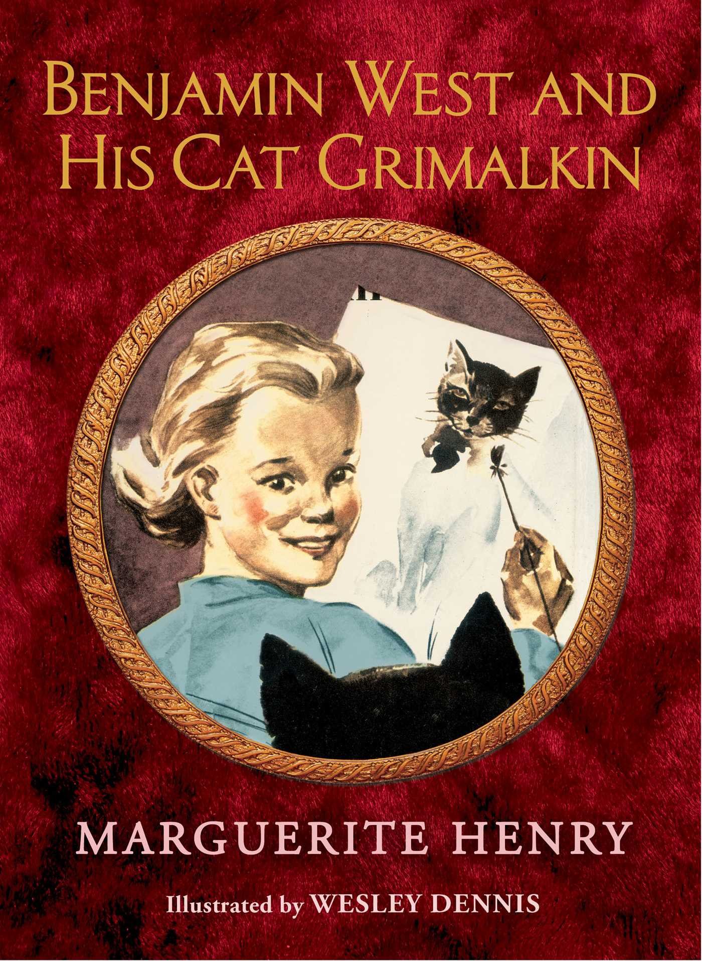 Algopix Similar Product 14 - Benjamin West and His Cat Grimalkin