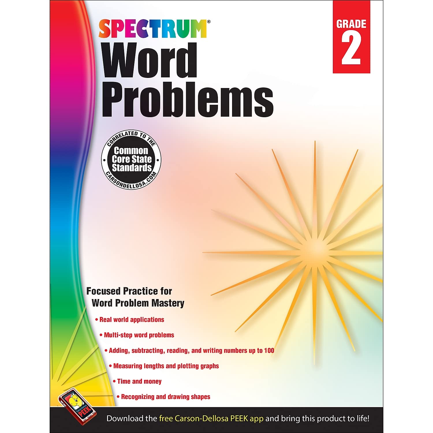 Algopix Similar Product 20 - Spectrum Word Problems 2nd Grade Math