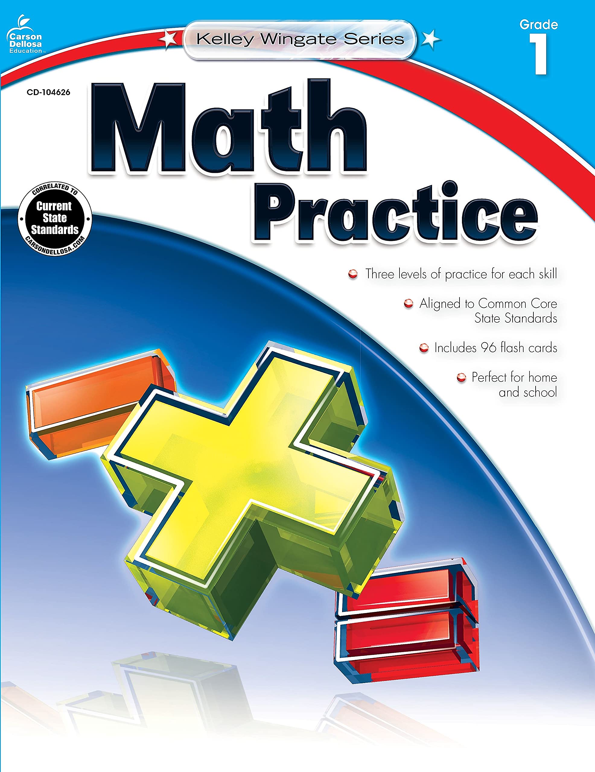 Algopix Similar Product 15 - Carson Dellosa 1st Grade Math Workbook