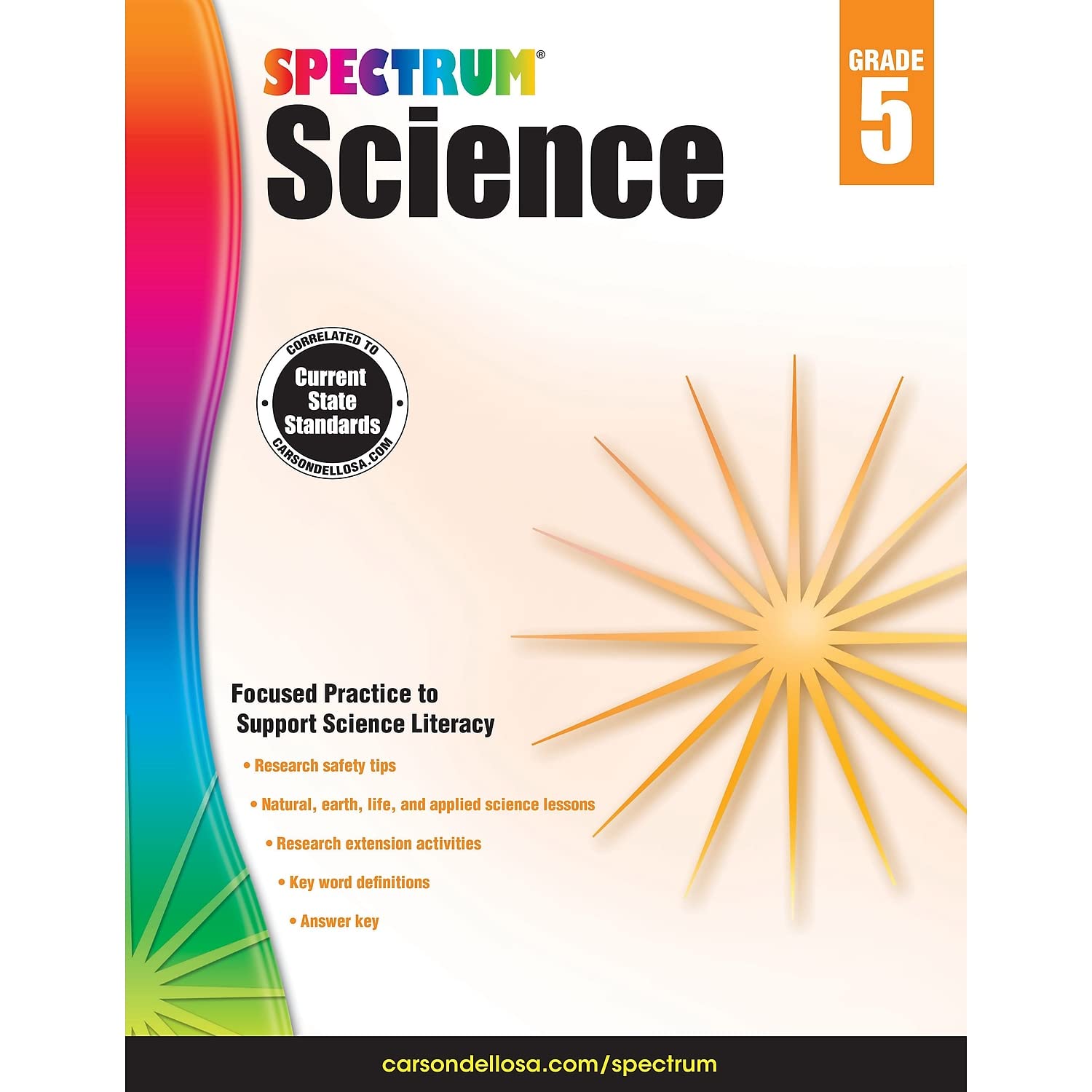 Algopix Similar Product 16 - Spectrum 5th Grade Science Workbooks