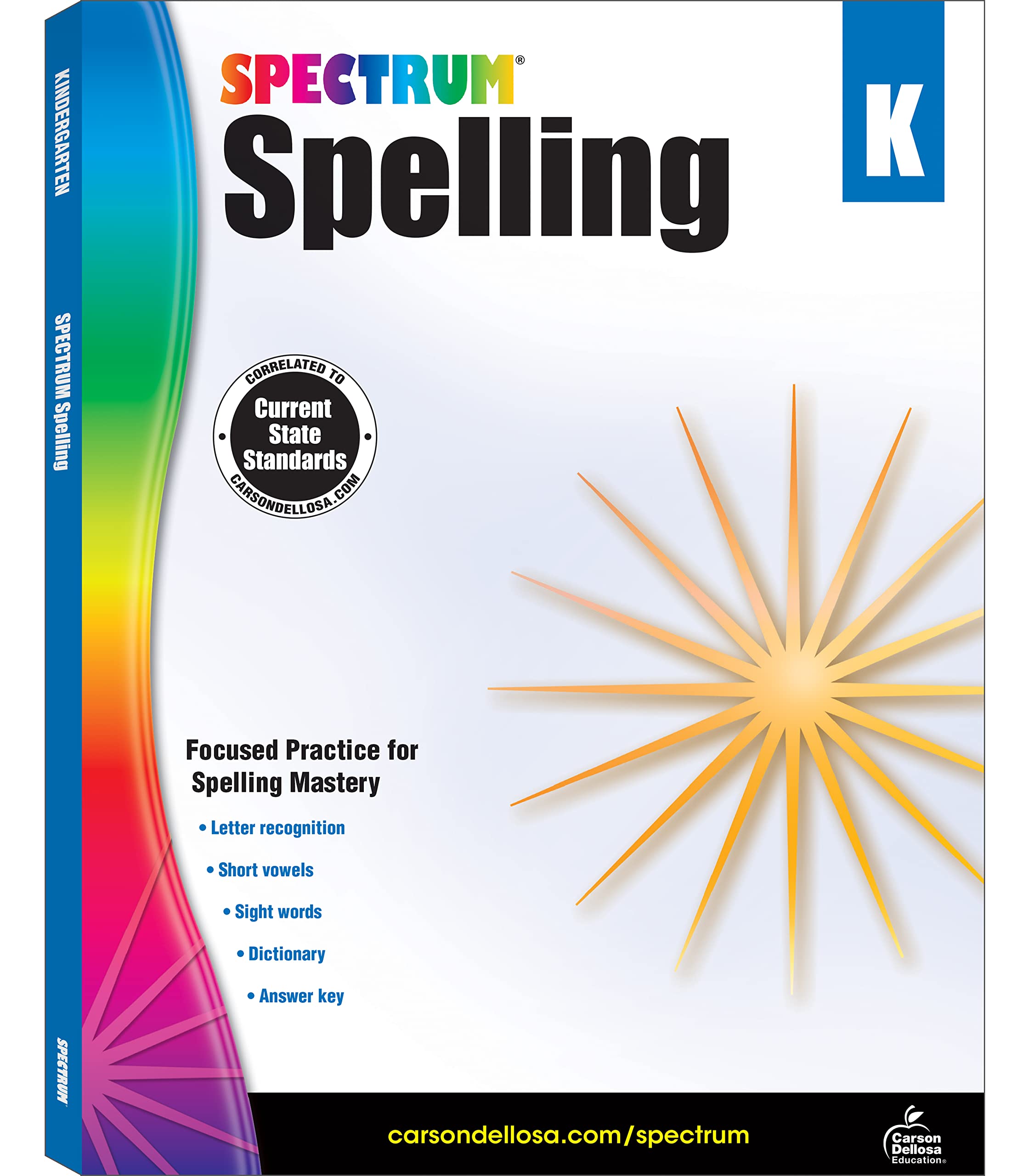 Algopix Similar Product 2 - Spectrum Spelling Kindergarten