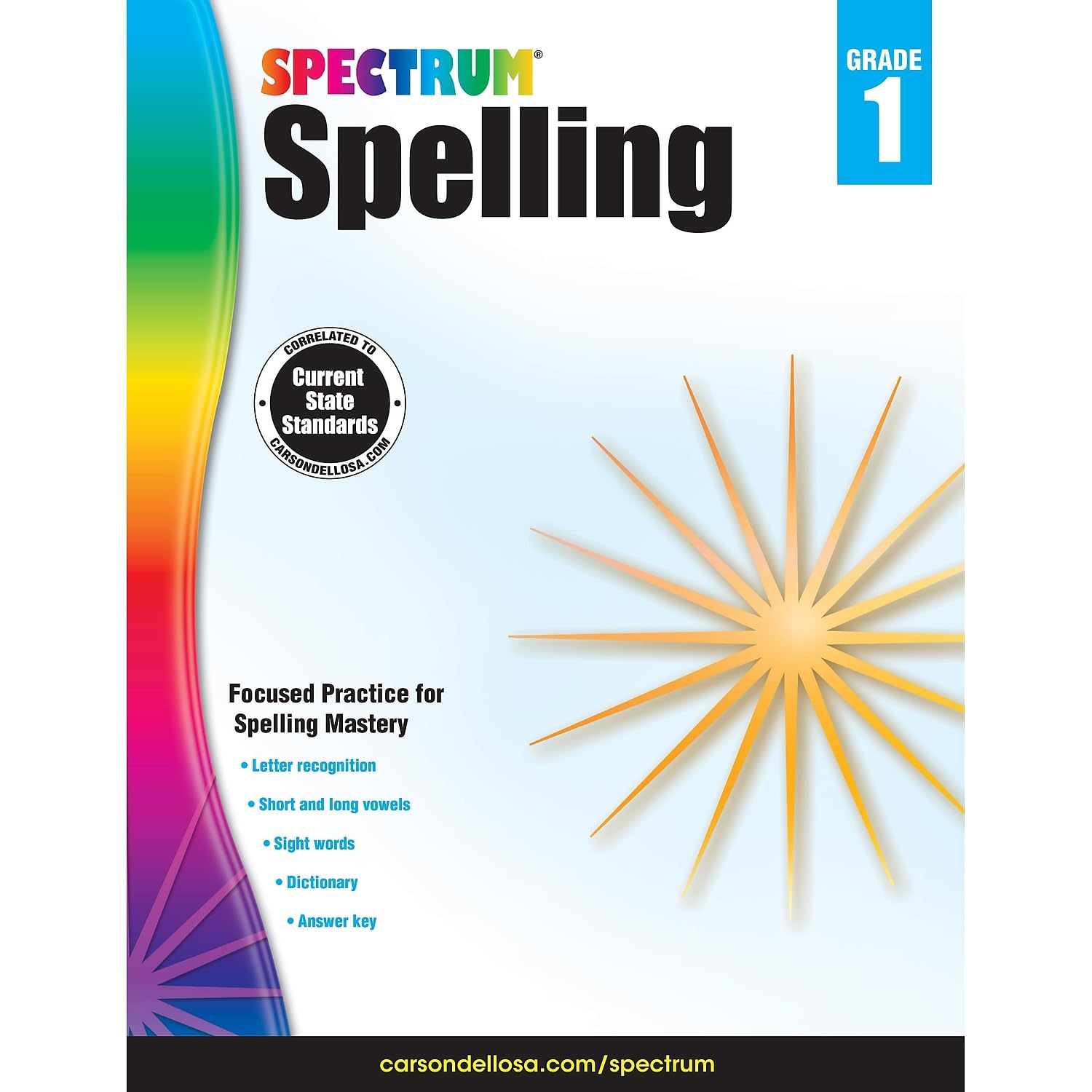 Algopix Similar Product 20 - Spectrum Spelling Workbook Grade 1