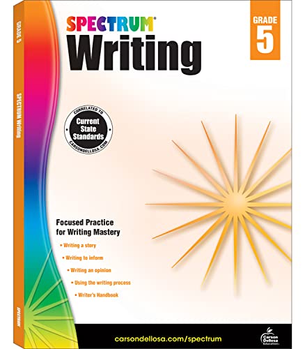 Algopix Similar Product 20 - Spectrum Grade 5 Writing Workbook