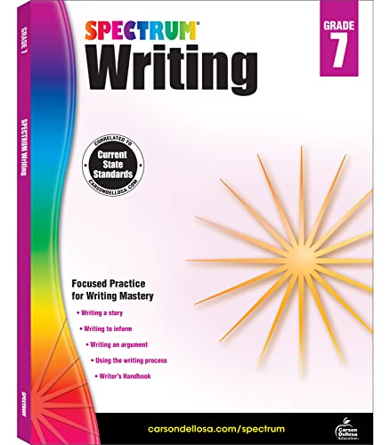 Algopix Similar Product 14 - Spectrum 7th Grade Writing Workbooks