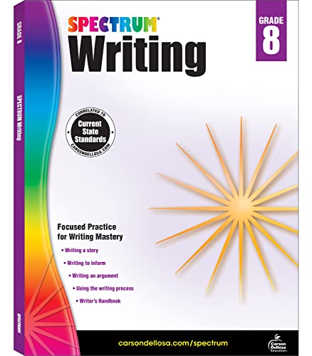Algopix Similar Product 12 - Spectrum 8th Grade Writing Workbook