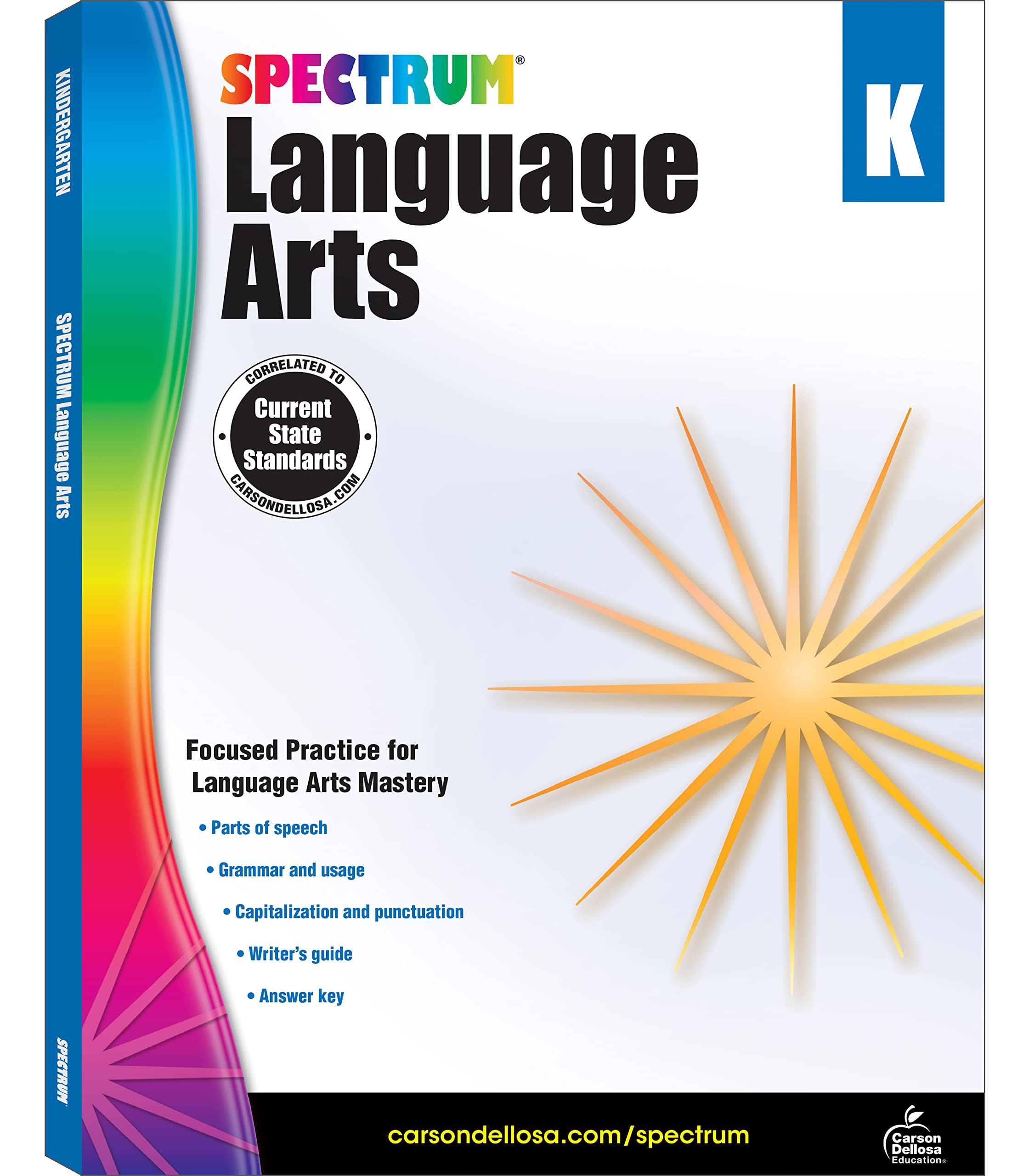Algopix Similar Product 19 - Spectrum Language Arts Kindergarten