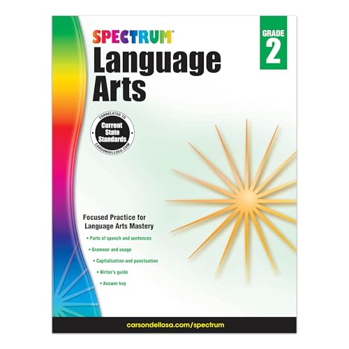 Algopix Similar Product 7 - Spectrum Language Arts Grade 2 Ages 7