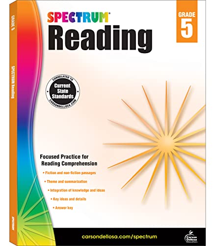 Algopix Similar Product 11 - Spectrum Reading Comprehension Grade 5