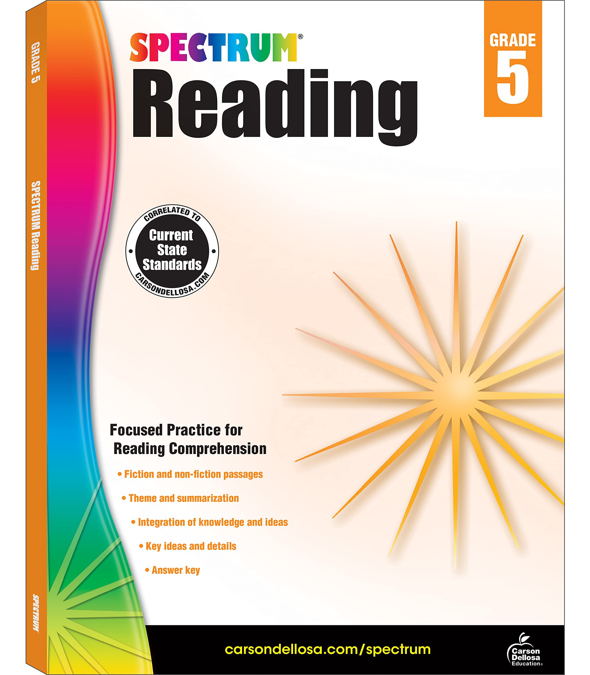 Algopix Similar Product 12 - Spectrum Reading Comprehension Grade 5