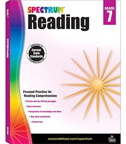 Algopix Similar Product 20 - Spectrum Grade 7 Reading Workbook