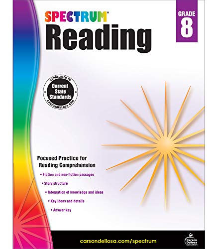 Algopix Similar Product 19 - Spectrum Reading Comprehension Grade 8