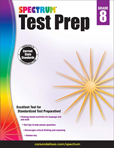 Algopix Similar Product 6 - Spectrum Test Prep, Grade 8