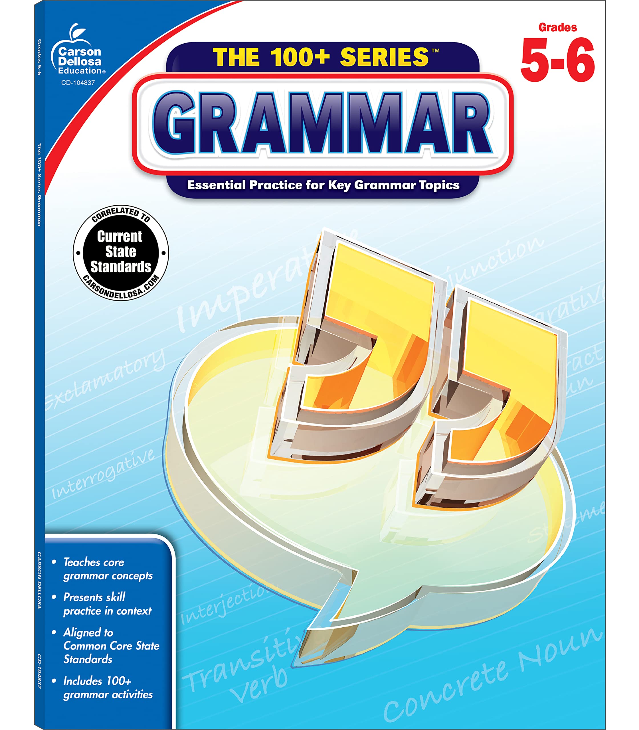 Algopix Similar Product 10 - Carson Dellosa Grammar Resource