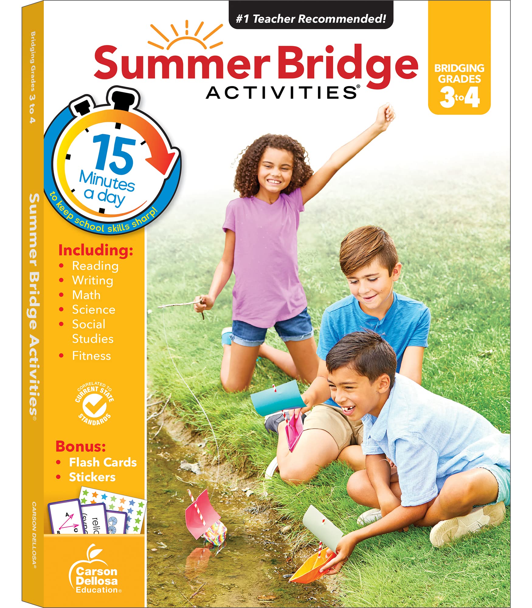 Algopix Similar Product 13 - Summer Bridge Activities 3rd to 4th