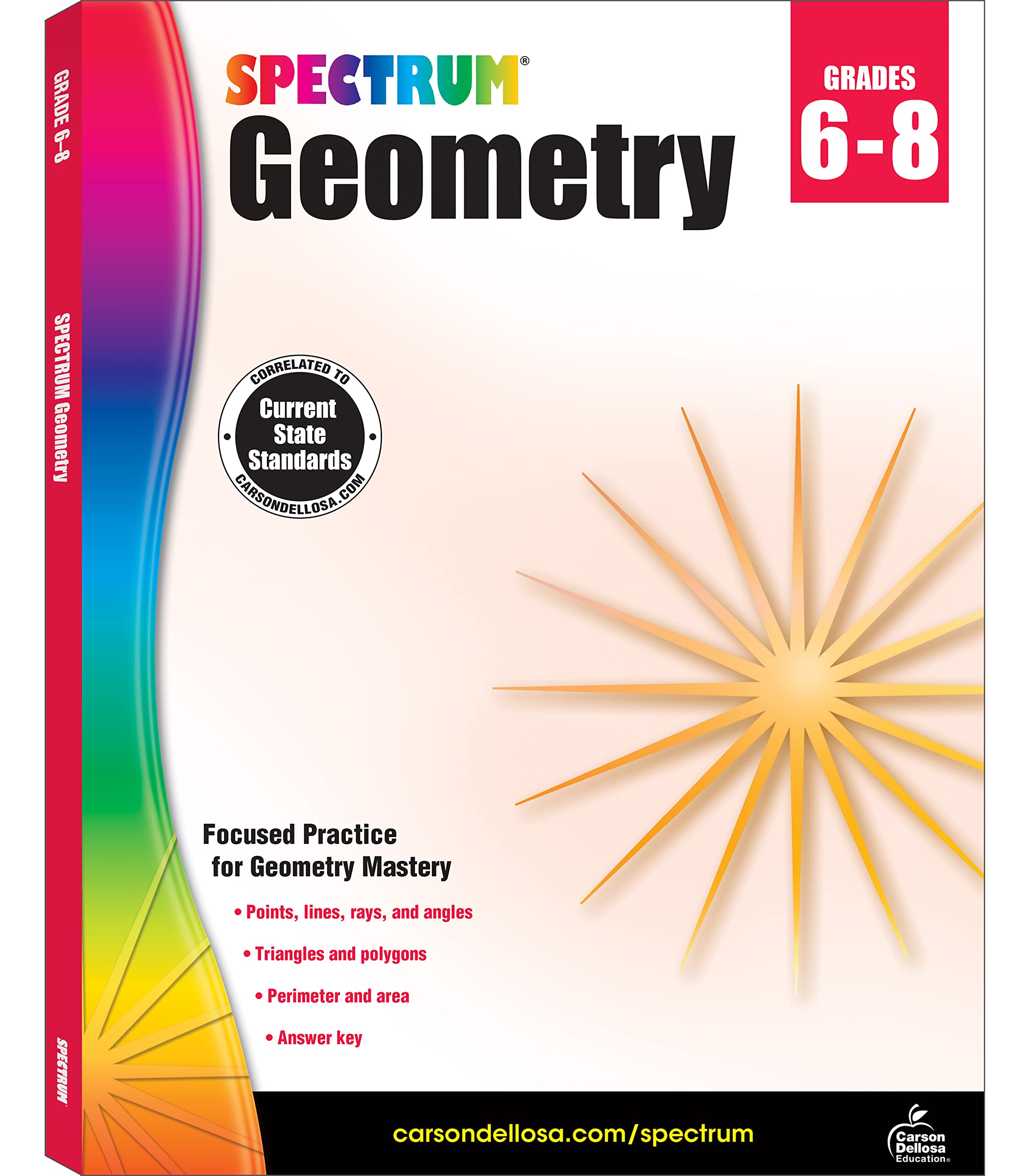 Algopix Similar Product 17 - Spectrum Grades 6  8 Geometry