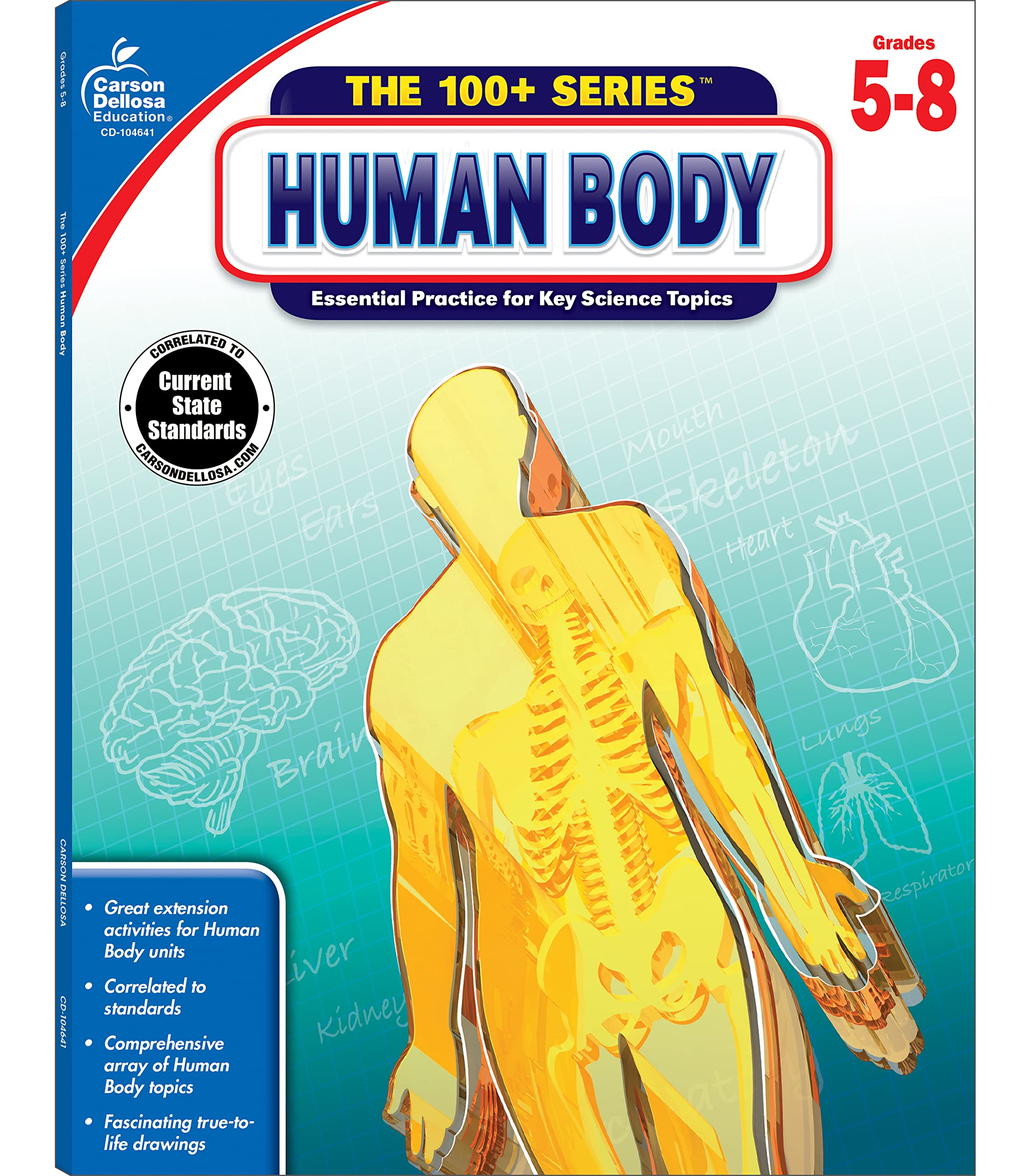 Algopix Similar Product 13 - Carson Dellosa The 100 Series Human