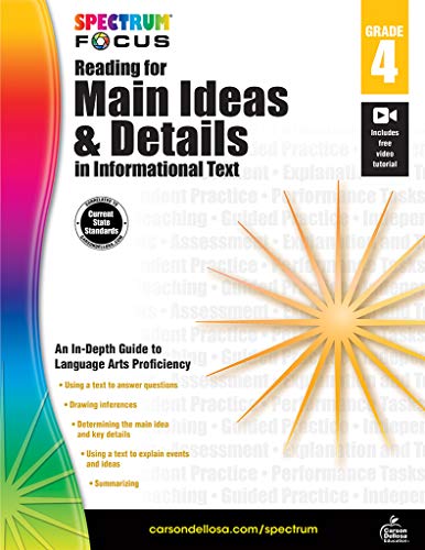 Algopix Similar Product 15 - Spectrum  Reading for Main Ideas and