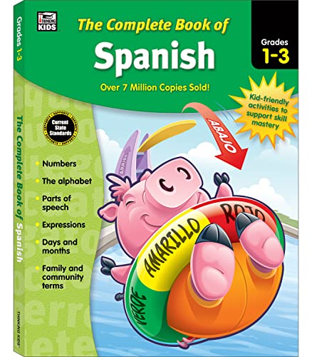 Algopix Similar Product 12 - Complete Book of Spanish Workbook for