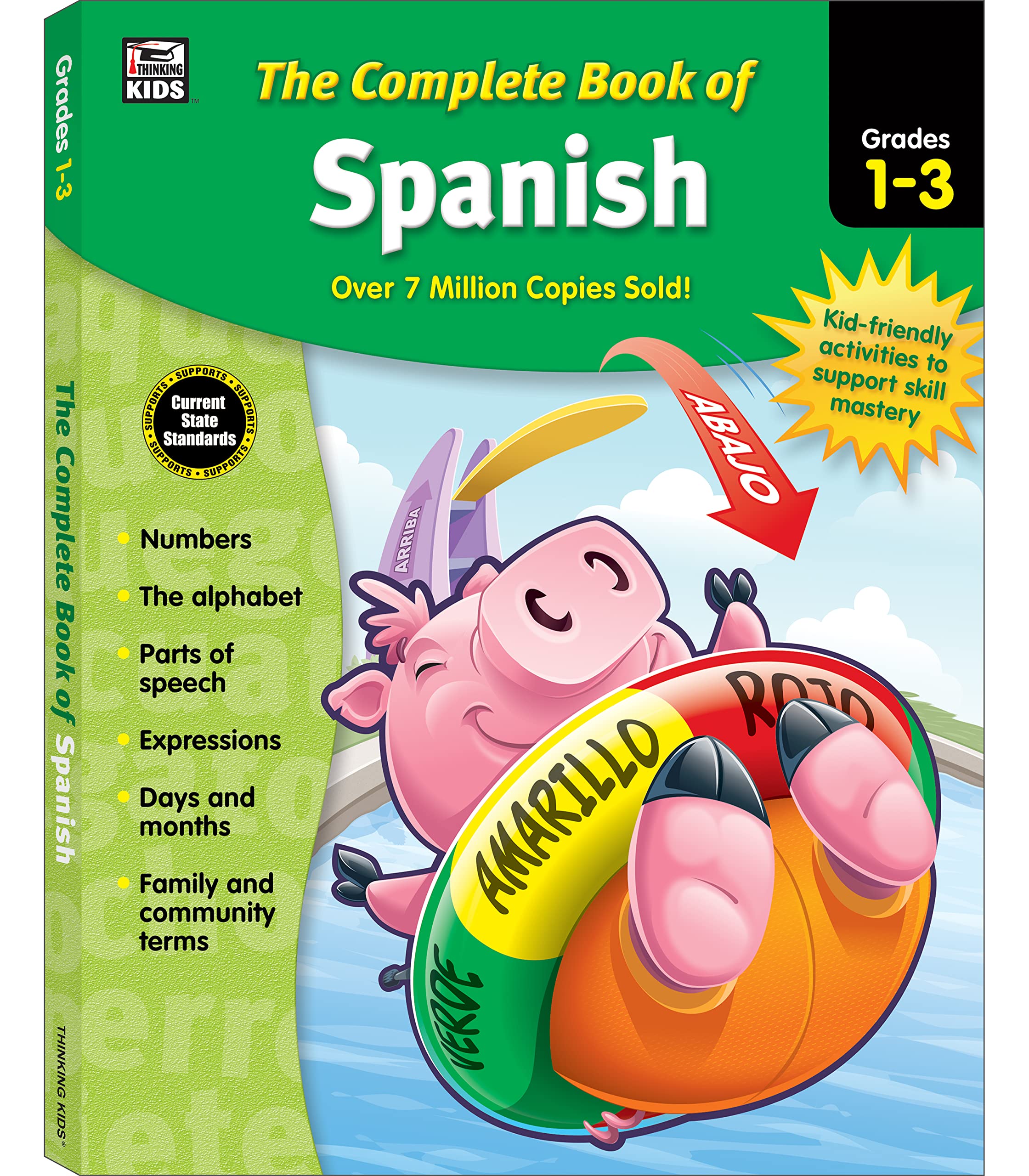 Algopix Similar Product 12 - Complete Book of Spanish Workbook for