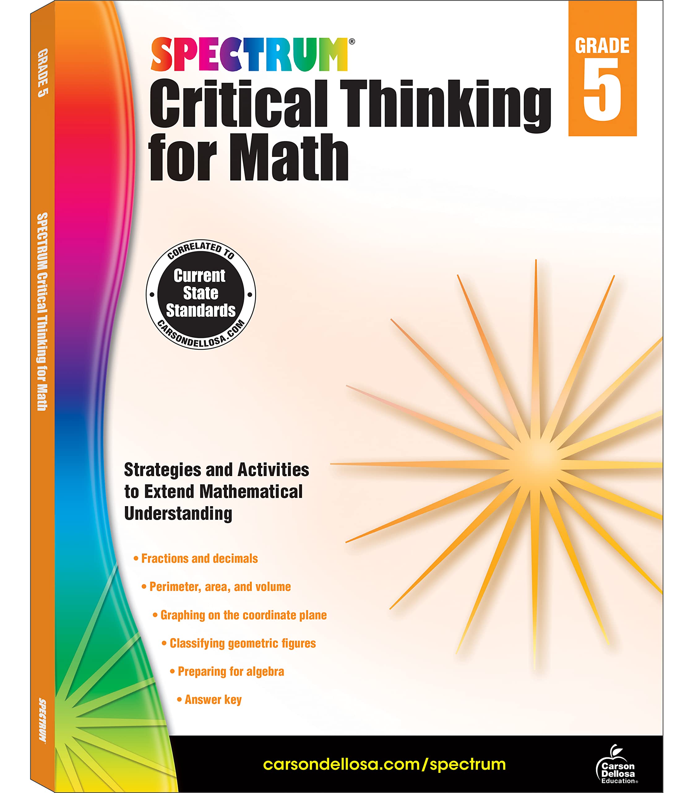 Algopix Similar Product 1 - Spectrum 5th Grade Critical Thinking