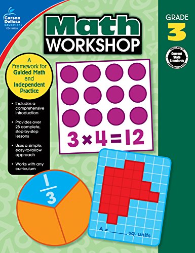 Algopix Similar Product 5 - CarsonDellosa Math Workshop Resource
