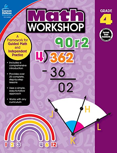 Algopix Similar Product 4 - CarsonDellosa Math Workshop Resource