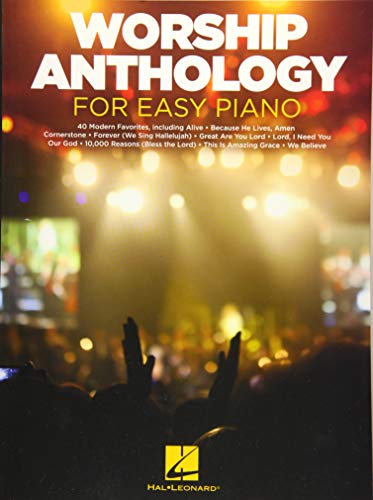 Algopix Similar Product 5 - Worship Anthology for Easy Piano