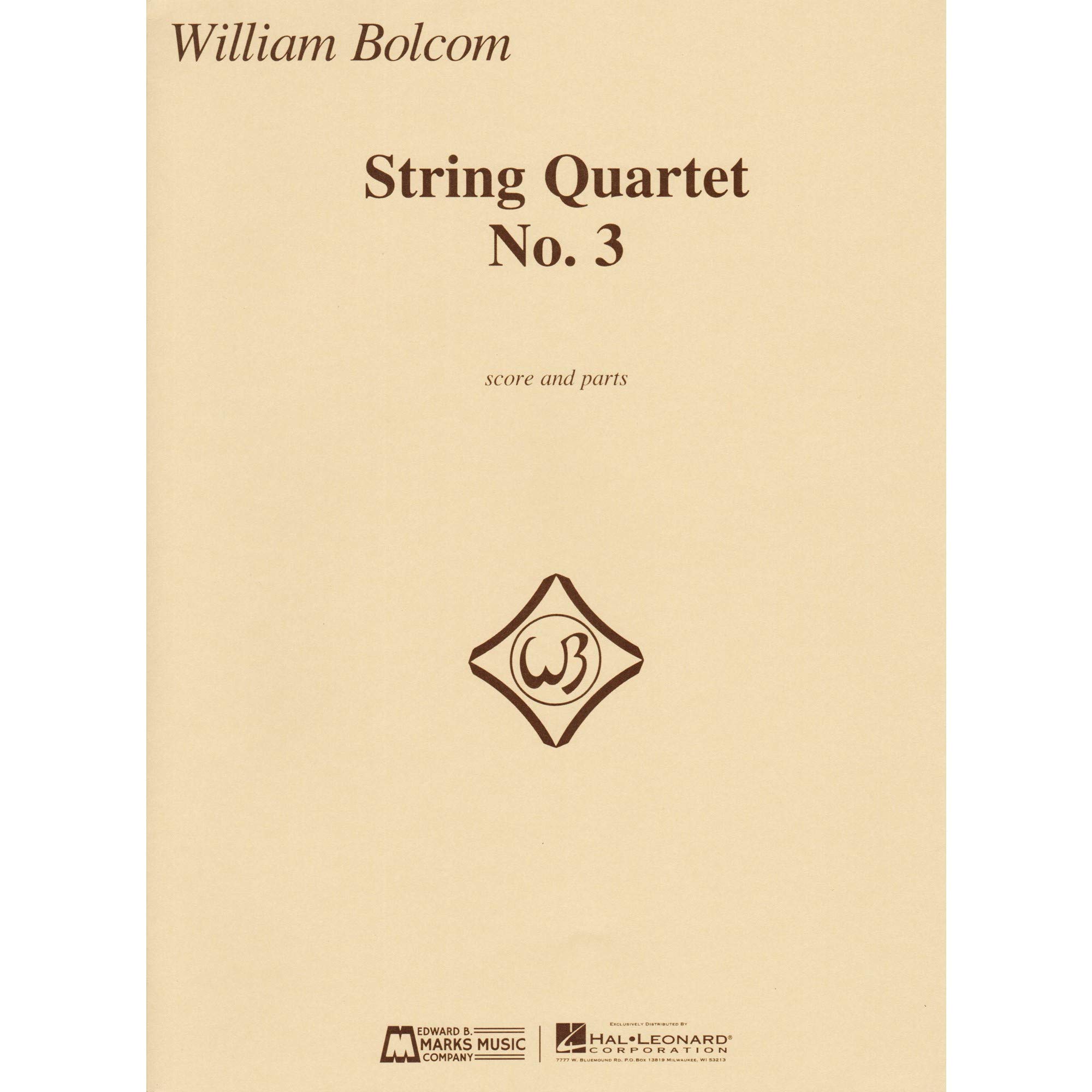 Algopix Similar Product 4 - String Quartet No. 3