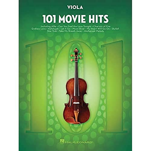 Algopix Similar Product 16 - 101 Movie Hits for Viola