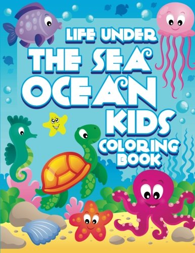 Algopix Similar Product 5 - Life Under The Sea Ocean Kids Coloring