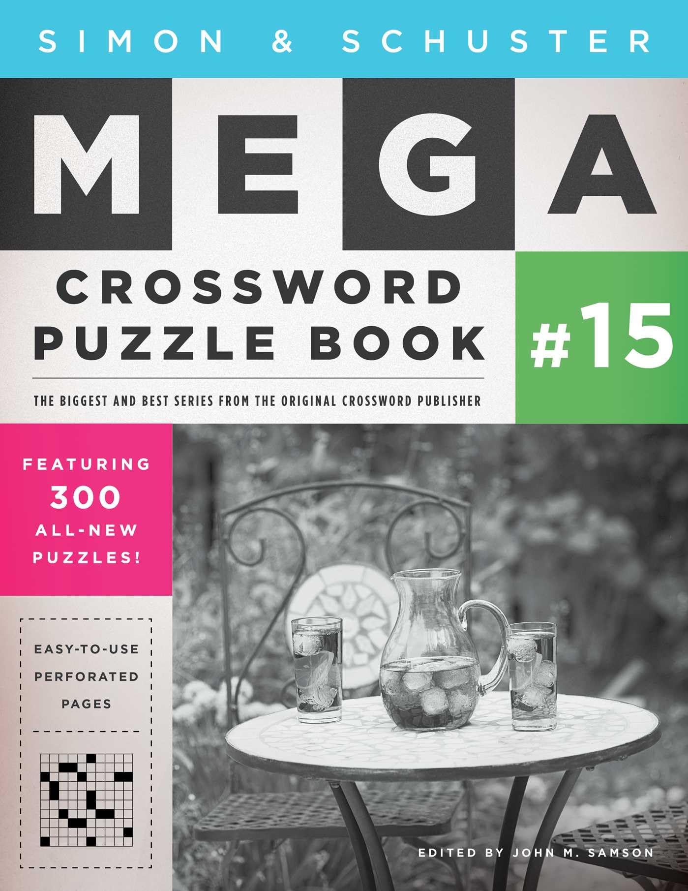 Algopix Similar Product 16 - Simon  Schuster Mega Crossword Puzzle
