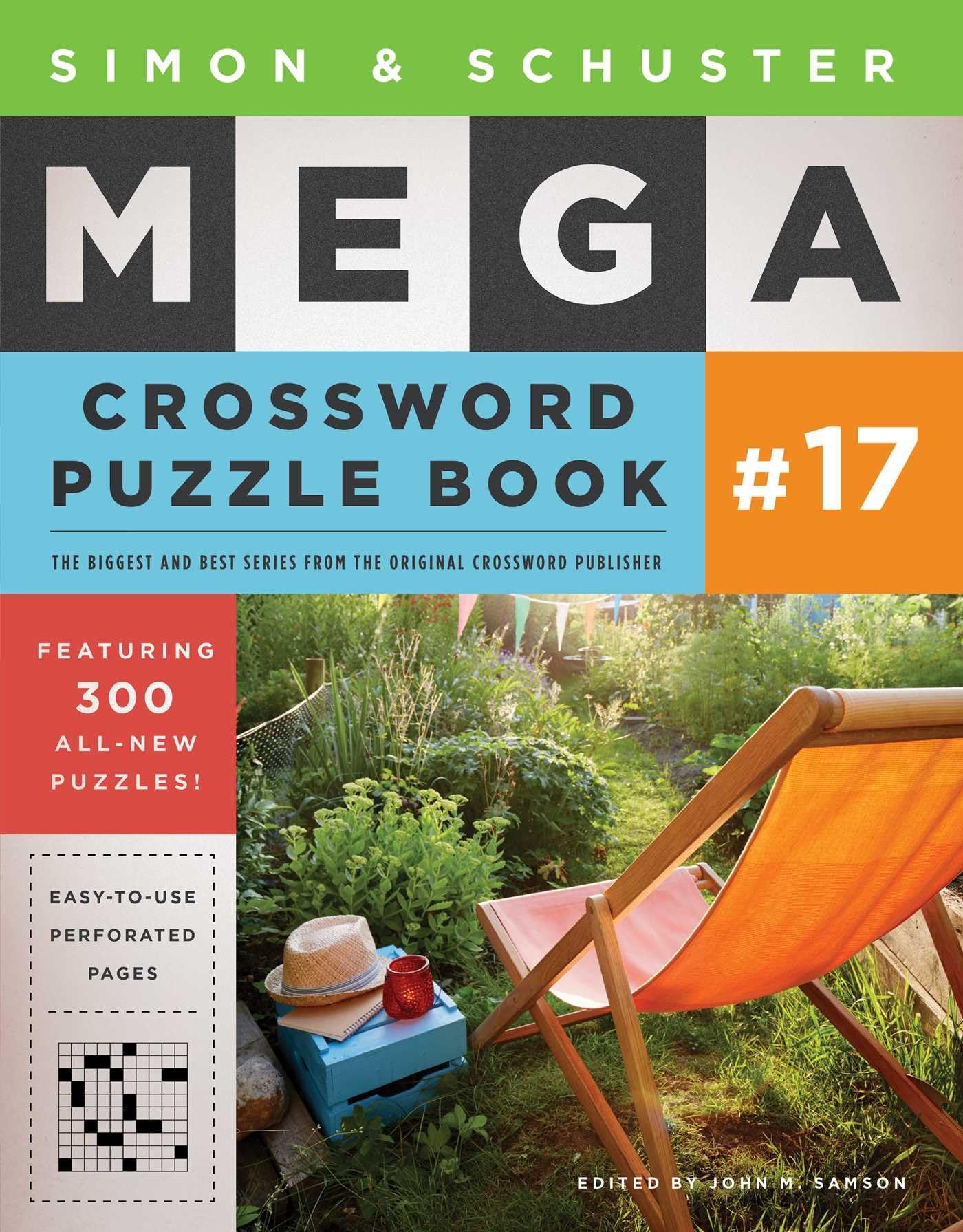 Algopix Similar Product 13 - Simon  Schuster Mega Crossword Puzzle