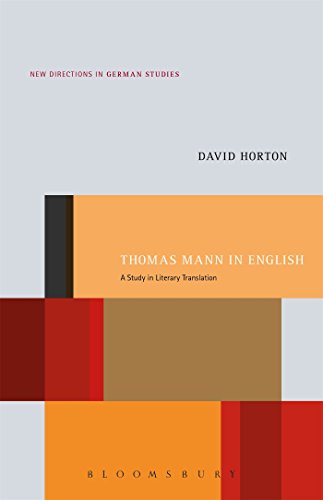 Algopix Similar Product 4 - Thomas Mann in English A Study in
