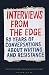 Algopix Similar Product 8 - Interviews from the Edge 50 Years of