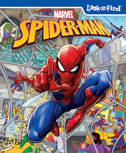 Algopix Similar Product 1 - Marvel SpiderMan Look and Find