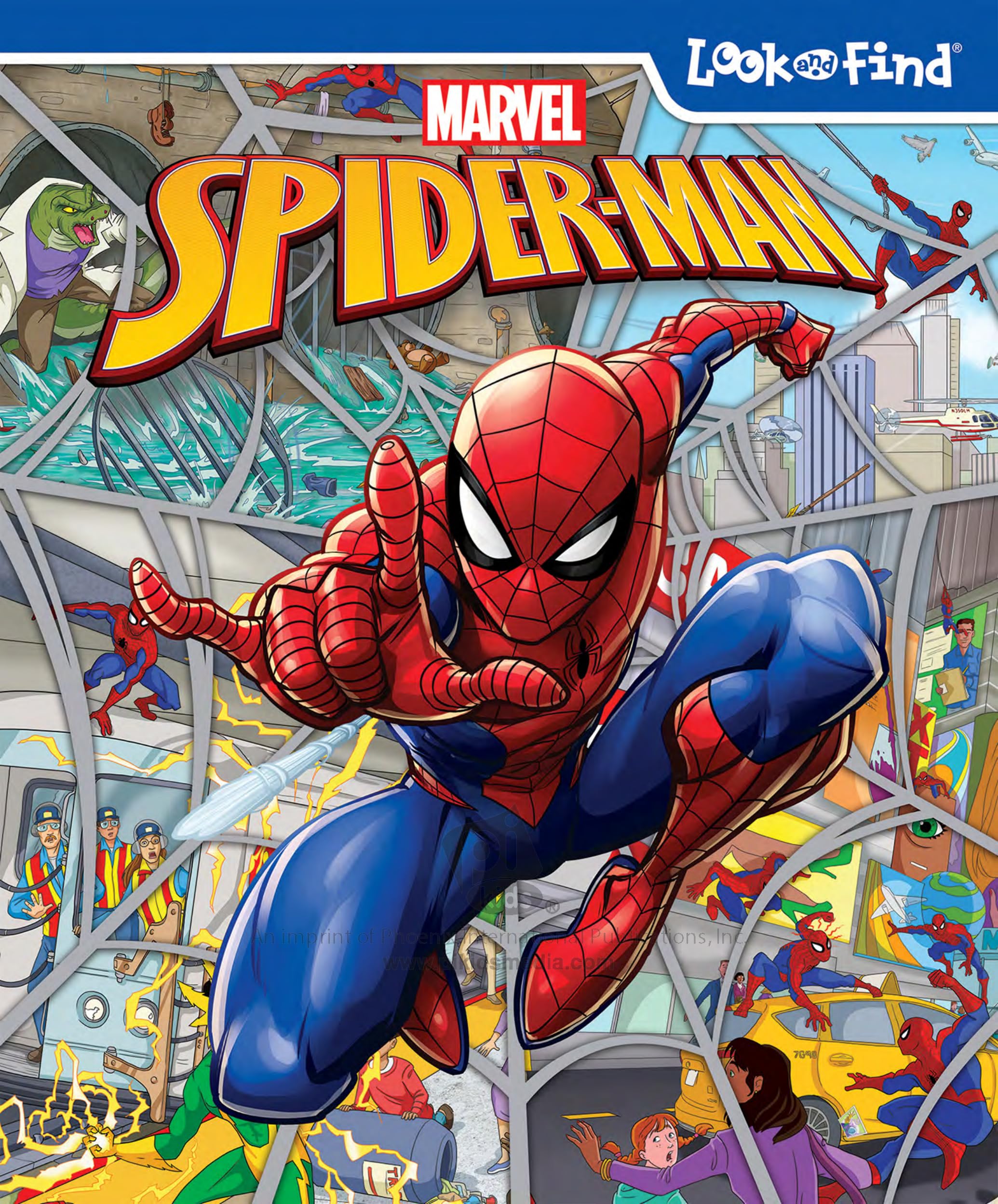 Algopix Similar Product 6 - Marvel SpiderMan Look and Find