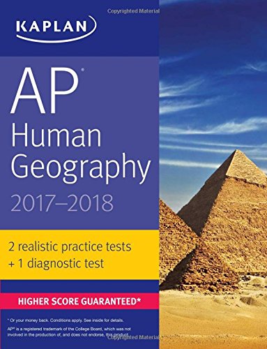 Algopix Similar Product 4 - AP Human Geography 20172018 Kaplan