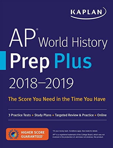 Algopix Similar Product 2 - AP World History Prep Plus 20182019 3