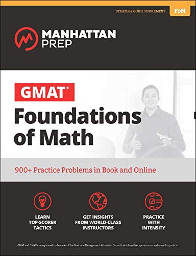 Algopix Similar Product 16 - GMAT Foundations of Math 900 Practice