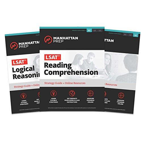 Algopix Similar Product 19 - LSAT Strategy Guide Set Manhattan Prep