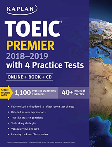 Algopix Similar Product 6 - TOEIC Premier 20182019 with 4 Practice
