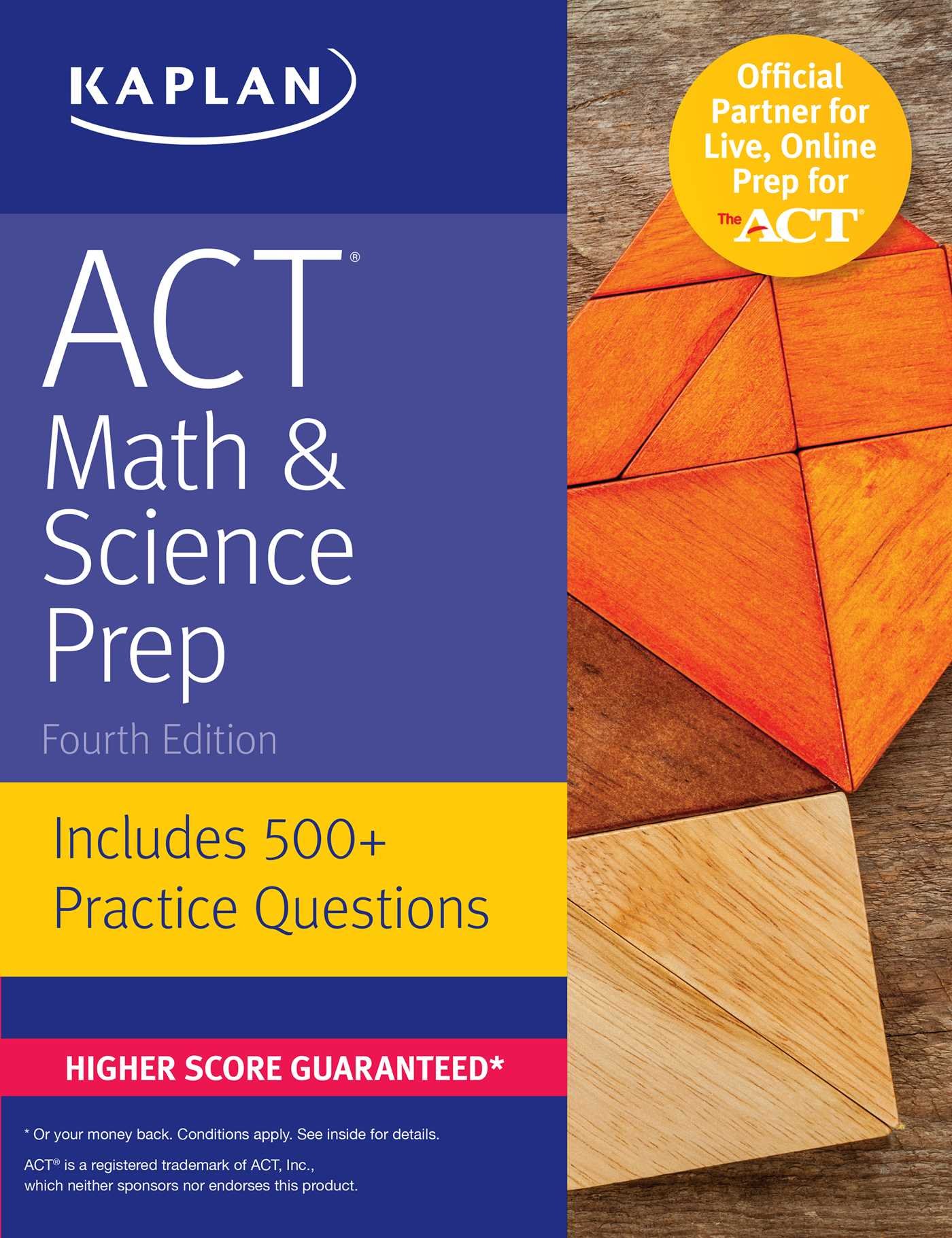 Algopix Similar Product 4 - ACT Math  Science Prep Includes 500