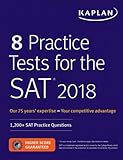 Algopix Similar Product 17 - 8 Practice Tests for the SAT 2018