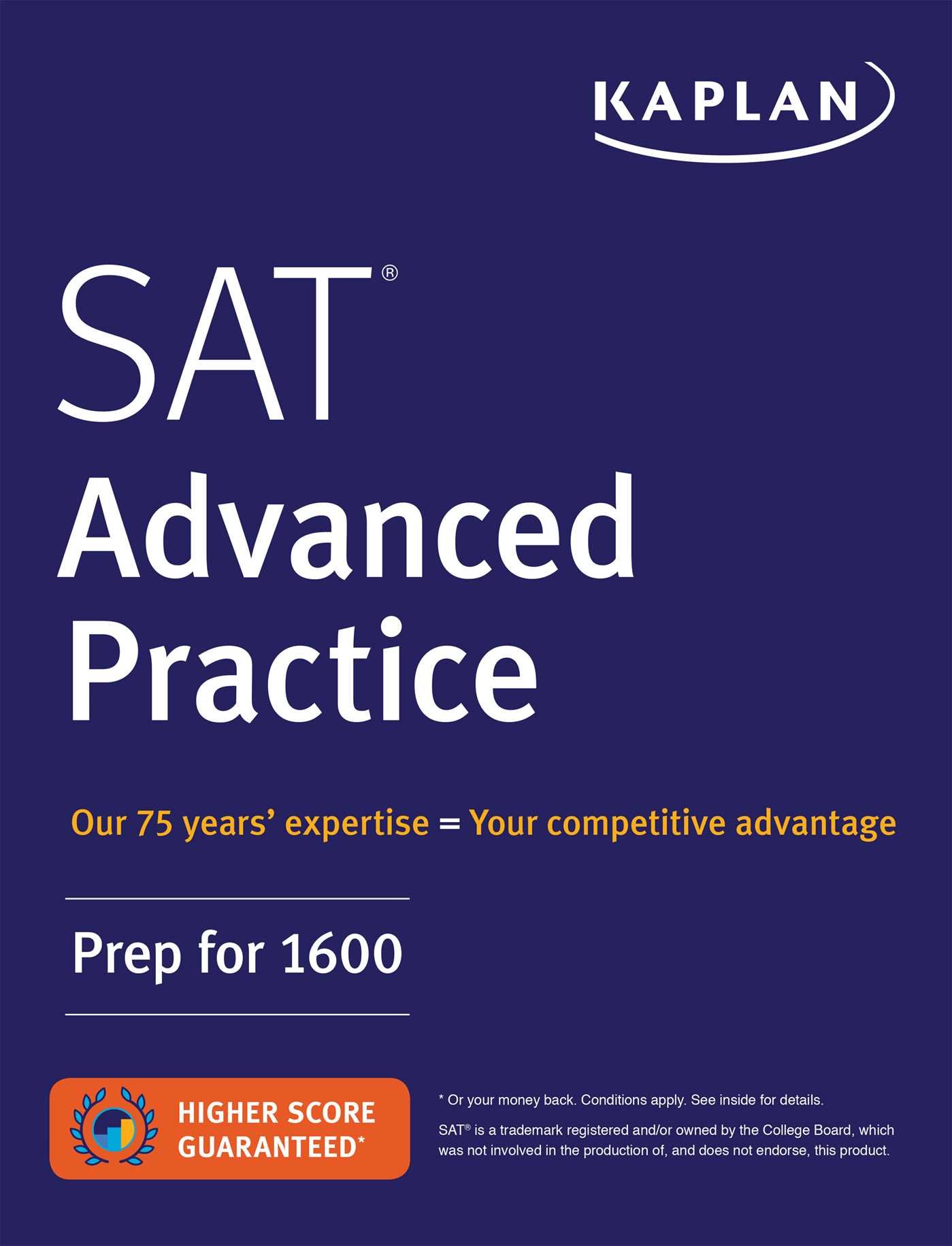 Algopix Similar Product 9 - SAT Advanced Practice Prep for 1600