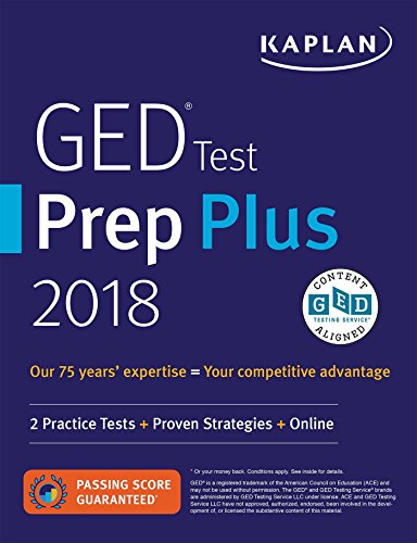 Algopix Similar Product 9 - GED Test Prep Plus 2018 2 Practice