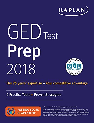 Algopix Similar Product 19 - GED Test Prep 2018 2 Practice Tests 