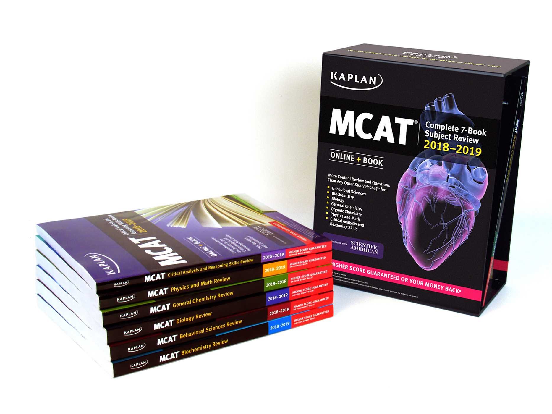 Algopix Similar Product 19 - MCAT Complete 7Book Subject Review
