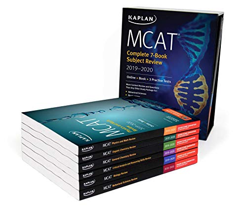 Algopix Similar Product 5 - MCAT Complete 7Book Subject Review